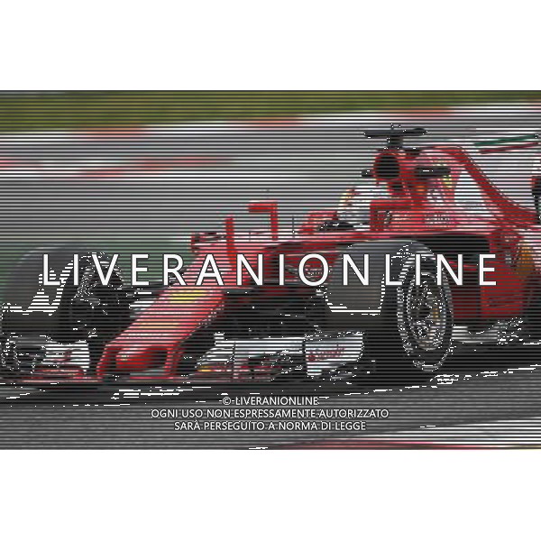 Sebastian Vettel (GER) Ferrari SF70H. 01.03.2017. Formula One Testing, Day Three, Barcelona, Spain. Wednesday. AG ALDO LIVERANI SAS