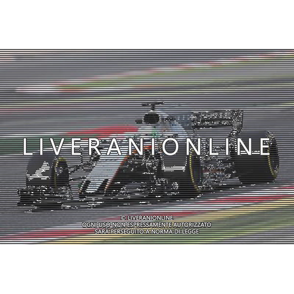 Alfonso Celis Jr (MEX) Sahara Force India F1 VJM09 Development Driver running sensor equipment. 01.03.2017. Formula One Testing, Day Three, Barcelona, Spain. Wednesday. AG ALDO LIVERANI SAS