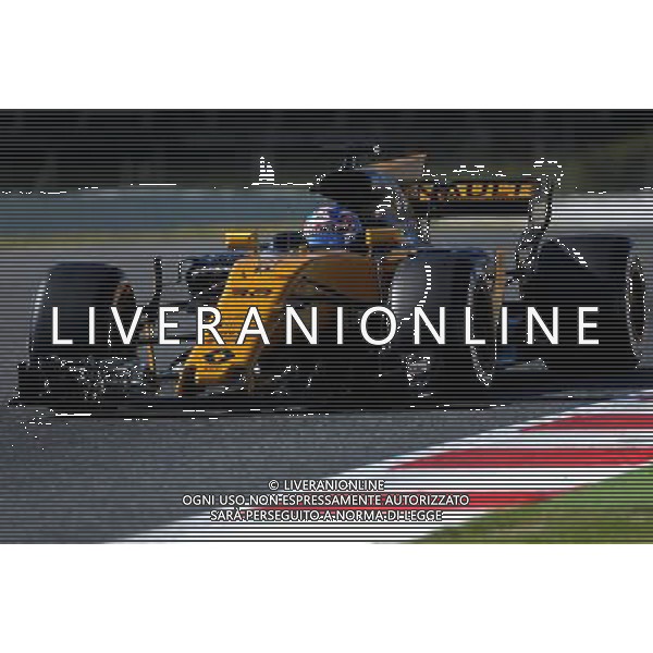 Jolyon Palmer (GBR) Renault Sport F1 Team 01.03.2017. Formula One Testing, Day Three, Barcelona, Spain. Wednesday. AG ALDO LIVERANI SAS