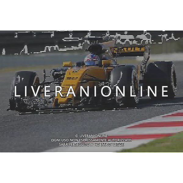 Jolyon Palmer (GBR) Renault Sport F1 Team 01.03.2017. Formula One Testing, Day Three, Barcelona, Spain. Wednesday. AG ALDO LIVERANI SAS