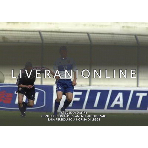 17-05-2000 AREZZO- AMICHEVOLE A.C. AREZZO-NAZIONALE ITALIA UNDER 20 NELLA FOTO DANIELE BONERA AG ALDO LIVERANI SAS