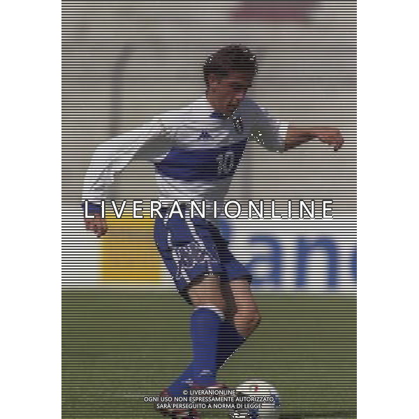 17-05-2000 AREZZO- AMICHEVOLE A.C. AREZZO-NAZIONALE ITALIA UNDER 20 NELLA FOTO ALEX PINARDI AG ALDO LIVERANI SAS