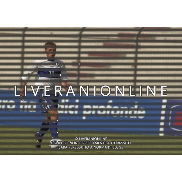 17-05-2000 AREZZO- AMICHEVOLE A.C. AREZZO-NAZIONALE ITALIA UNDER 20 NELLA FOTO ANTONIO CASSANO AG ALDO LIVERANI SAS
