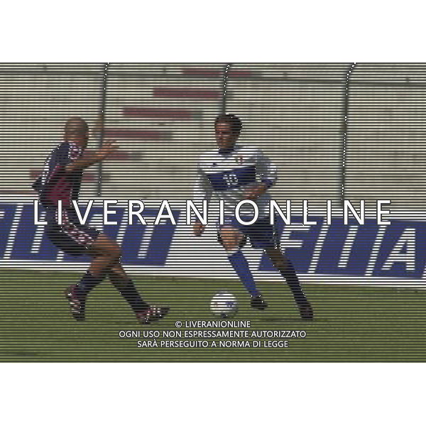 17-05-2000 AREZZO- AMICHEVOLE A.C. AREZZO-NAZIONALE ITALIA UNDER 20 NELLA FOTO ALEX PINARDI AG ALDO LIVERANI SAS