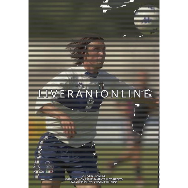 17-05-2000 AREZZO- AMICHEVOLE A.C. AREZZO-NAZIONALE ITALIA UNDER 20 NELLA FOTO EMILIANO BONAZZOLI AG ALDO LIVERANI SAS