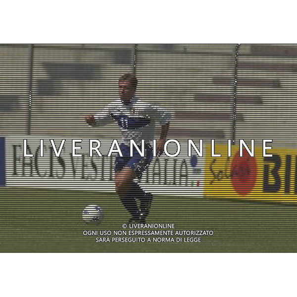 17-05-2000 AREZZO- AMICHEVOLE A.C. AREZZO-NAZIONALE ITALIA UNDER 20 NELLA FOTO ANTONIO CASSANO AG ALDO LIVERANI SAS