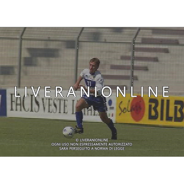 17-05-2000 AREZZO- AMICHEVOLE A.C. AREZZO-NAZIONALE ITALIA UNDER 20 NELLA FOTO ANTONIO CASSANO AG ALDO LIVERANI SAS