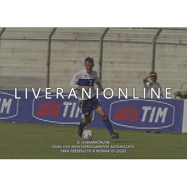 17-05-2000 AREZZO- AMICHEVOLE A.C. AREZZO-NAZIONALE ITALIA UNDER 20 NELLA FOTO GIANPAOLO BELLINI AG ALDO LIVERANI SAS