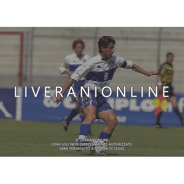 17-05-2000 AREZZO- AMICHEVOLE A.C. AREZZO-NAZIONALE ITALIA UNDER 20 NELLA FOTO CORRENT NICOLA AG ALDO LIVERANI SAS