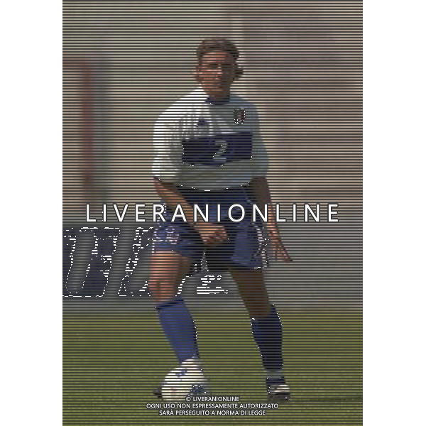 17-05-2000 AREZZO- AMICHEVOLE A.C. AREZZO-NAZIONALE ITALIA UNDER 20 NELLA FOTO RICCARDO FISSORE AG ALDO LIVERANI SAS