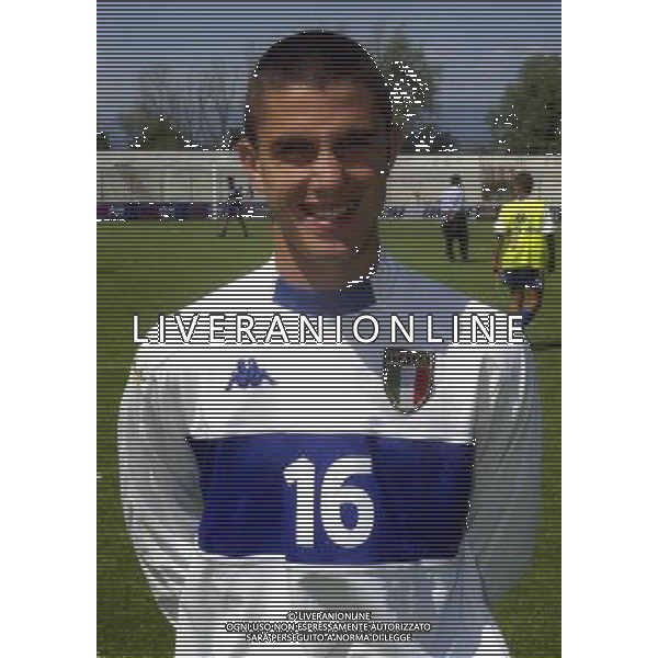 17-05-2000 AREZZO- AMICHEVOLE A.C. AREZZO-NAZIONALE ITALIA UNDER 20 NELLA FOTO CARDINALE ROBERTO AG ALDO LIVERANI SAS