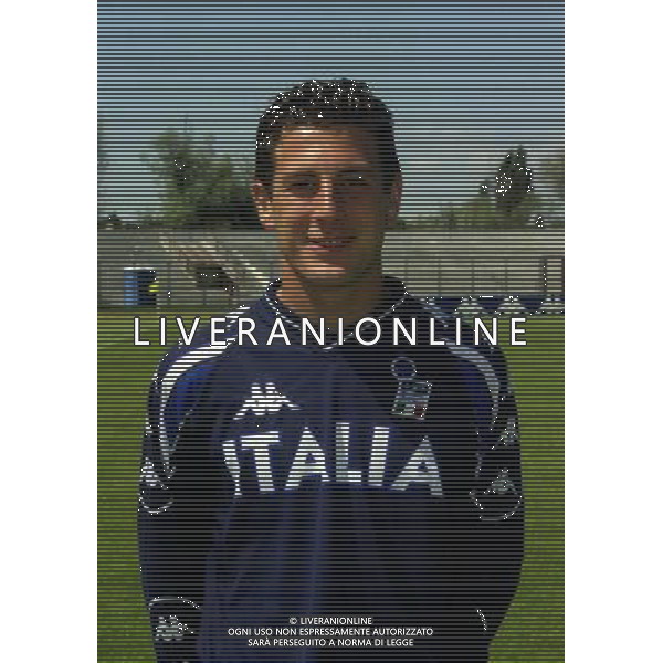 17-05-2000 AREZZO- AMICHEVOLE A.C. AREZZO-NAZIONALE ITALIA UNDER 20 NELLA FOTO DANIELE BONERA AG ALDO LIVERANI SAS