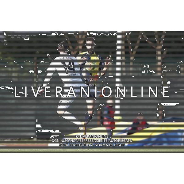 Santarcangelo - Pordenone Campionato di calcio Lega Pro girone B 05/03/2017 nella foto: Riccardo Martignano Paramatti Lorenzo difensore Â©Claudio Zamagni/Agenzia Aldo Liverani / AGENZIA ALDO LIVERANI SAS