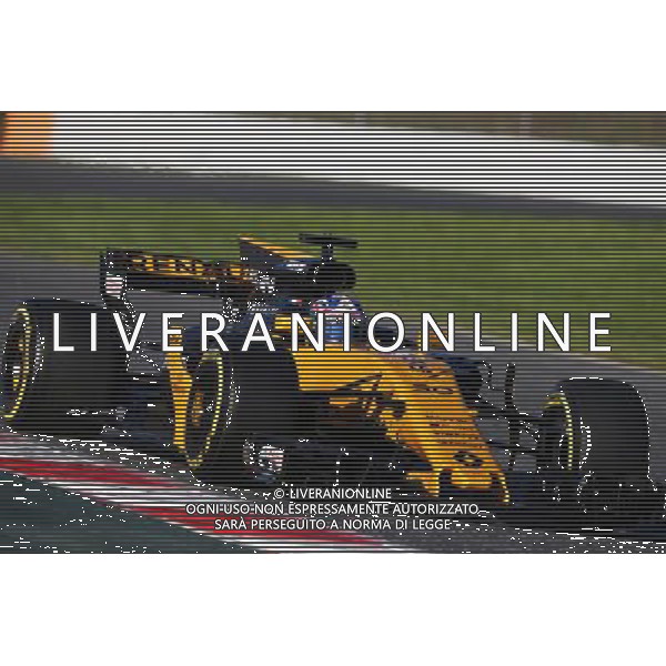 Jolyon Palmer (GBR) Renault Sport F1 Team RS17. 07.03.2017. Formula One Testing, Day One, Barcelona, Spain. Tuesday. AG ALDO LIVERANI SAS