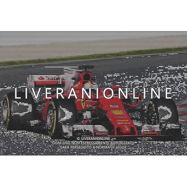 Sebastian Vettel (GER) Ferrari SF70H. 07.03.2017. Formula One Testing, Day One, Barcelona, Spain. Tuesday. AG ALDO LIVERANI SAS