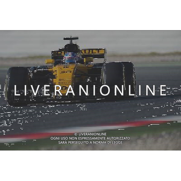 Jolyon Palmer (GBR) Renault Sport F1 Team RS17. 07.03.2017. Formula One Testing, Day One, Barcelona, Spain. Tuesday. AG ALDO LIVERANI SAS