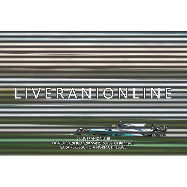Lewis Hamilton (GBR) Mercedes AMG F1 W08. 07.03.2017. Formula One Testing, Day One, Barcelona, Spain. Tuesday. AG ALDO LIVERANI SAS