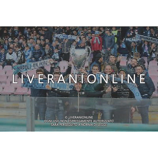 NAPOLI - REAL MADRID CHAMPIONS LEAGUE 07 MARZO 2017 NELLA FOTO TIFOSI NAPOLI © MOSCA/ AGENZIA ALDO LIVERANI SAS