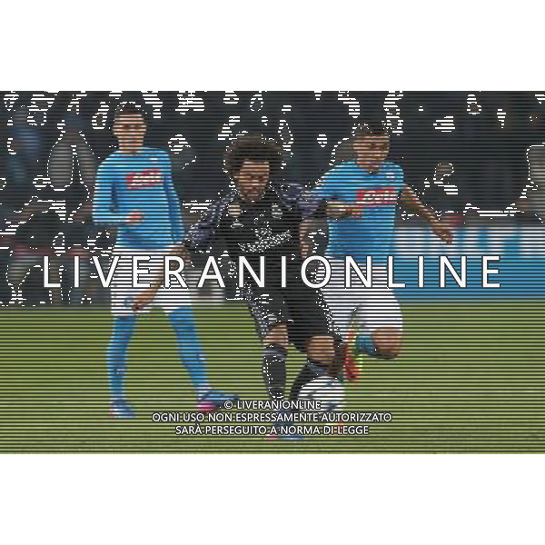 NAPOLI - REAL MADRID CHAMPIONS LEAGUE 07 MARZO 2017 NELLA FOTO MARCELO, ALLAN © MOSCA/ AGENZIA ALDO LIVERANI SAS