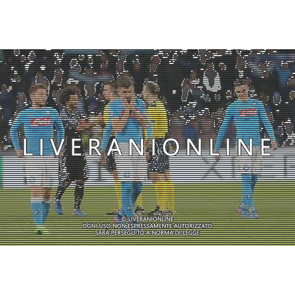 NAPOLI - REAL MADRID CHAMPIONS LEAGUE 07 MARZO 2017 NELLA FOTO DELUSIONE HYSAJ A FINE GARA © MOSCA/ AGENZIA ALDO LIVERANI SAS