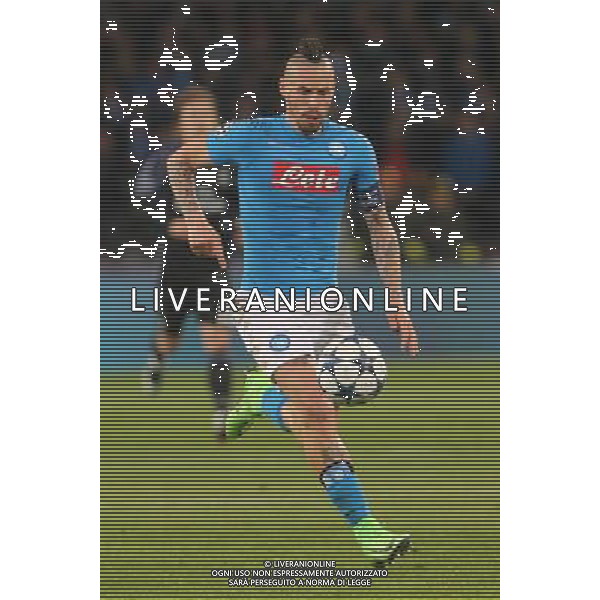 NAPOLI - REAL MADRID CHAMPIONS LEAGUE 07 MARZO 2017 NELLA FOTO MAREK HAMSIK © MOSCA/ AGENZIA ALDO LIVERANI SAS