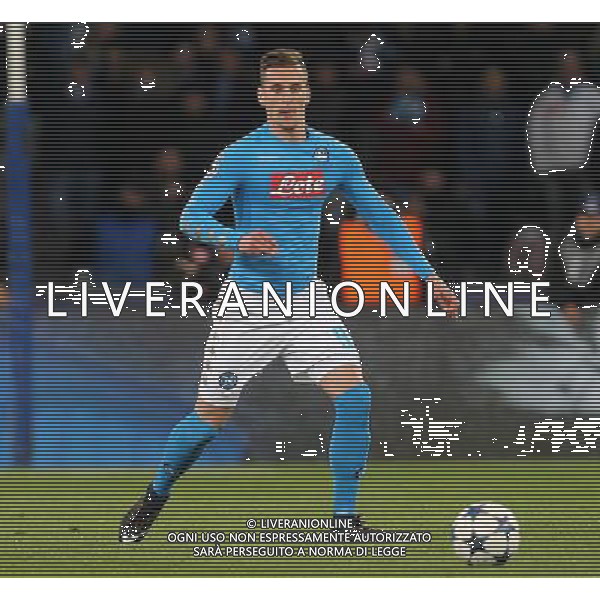 NAPOLI - REAL MADRID CHAMPIONS LEAGUE 07 MARZO 2017 NELLA FOTO ARKADIUSZ MILIK © MOSCA/ AGENZIA ALDO LIVERANI SAS