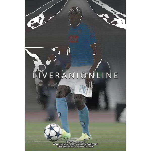 NAPOLI - REAL MADRID CHAMPIONS LEAGUE 07 MARZO 2017 NELLA FOTO KALIDOU KOULIBALY © MOSCA/ AGENZIA ALDO LIVERANI SAS
