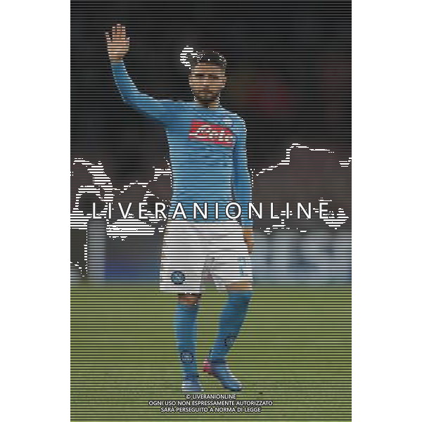 NAPOLI - REAL MADRID CHAMPIONS LEAGUE 07 MARZO 2017 NELLA FOTO LORENZO INSIGNE © MOSCA/ AGENZIA ALDO LIVERANI SAS