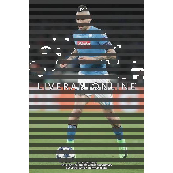 NAPOLI - REAL MADRID CHAMPIONS LEAGUE 07 MARZO 2017 NELLA FOTO MAREK HAMSIK © MOSCA/ AGENZIA ALDO LIVERANI SAS