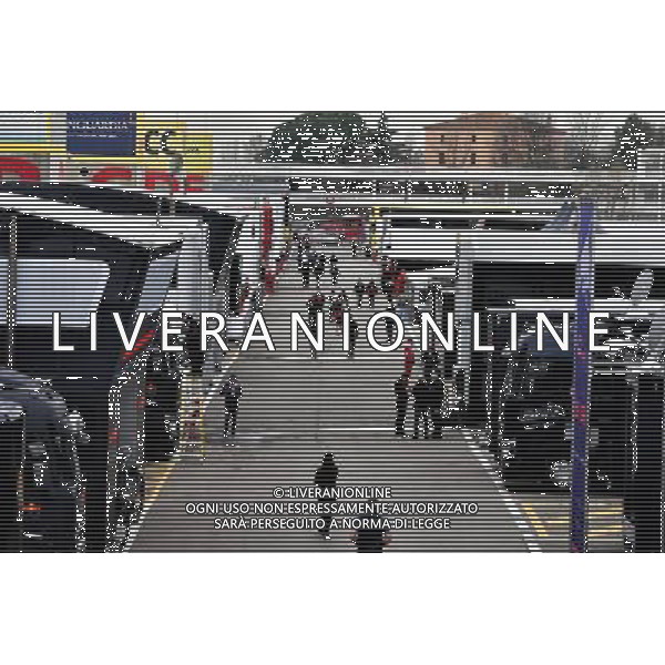 The paddock. 08.03.2017. Formula One Testing, Day Two, Barcelona, Spain. Wednesday. - Test F1, Secondo giorno, Barcellona, Spagna. / AGENZIA ALDO LIVERANI SAS - ITALY ONLY EDITORIAL USE ONLY