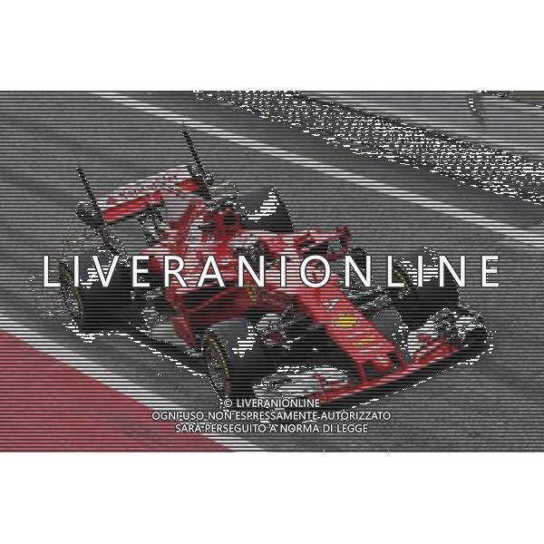 Kimi Raikkonen (FIN) Ferrari SF70H running sensor equipment. 08.03.2017. Formula One Testing, Day Two, Barcelona, Spain. Wednesday. - Test F1, Secondo giorno, Barcellona, Spagna. / AGENZIA ALDO LIVERANI SAS - ITALY ONLY EDITORIAL USE ONLY
