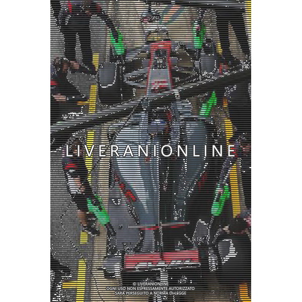 Romain Grosjean (FRA) Haas F1 Team VF-17. 08.03.2017. Formula One Testing, Day Two, Barcelona, Spain. Wednesday. - Test F1, Secondo giorno, Barcellona, Spagna. / AGENZIA ALDO LIVERANI SAS - ITALY ONLY EDITORIAL USE ONLY