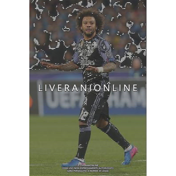 NAPOLI - REAL MADRID CHAMPIONS LEAGUE 07 MARZO 2017 NELLA FOTO MARCELO © MOSCA/ AGENZIA ALDO LIVERANI SAS
