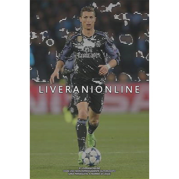 NAPOLI - REAL MADRID CHAMPIONS LEAGUE 07 MARZO 2017 NELLA FOTO CRISTIANO RONALDO © MOSCA/ AGENZIA ALDO LIVERANI SAS