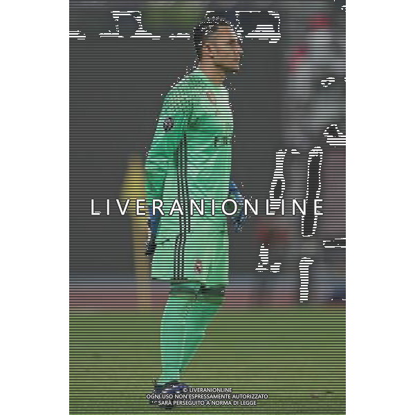NAPOLI - REAL MADRID CHAMPIONS LEAGUE 07 MARZO 2017 NELLA FOTO KEYLOR NAVAS © MOSCA/ AGENZIA ALDO LIVERANI SAS