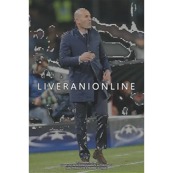 NAPOLI - REAL MADRID CHAMPIONS LEAGUE 07 MARZO 2017 NELLA FOTO ZINEDINE ZIDANE © MOSCA/ AGENZIA ALDO LIVERANI SAS