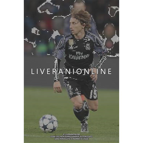 NAPOLI - REAL MADRID CHAMPIONS LEAGUE 07 MARZO 2017 NELLA FOTO LUKA MODRIC © MOSCA/ AGENZIA ALDO LIVERANI SAS