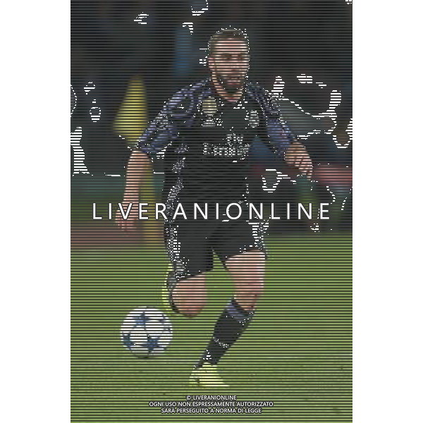 NAPOLI - REAL MADRID CHAMPIONS LEAGUE 07 MARZO 2017 NELLA FOTO DANI CARVAJAL © MOSCA/ AGENZIA ALDO LIVERANI SAS