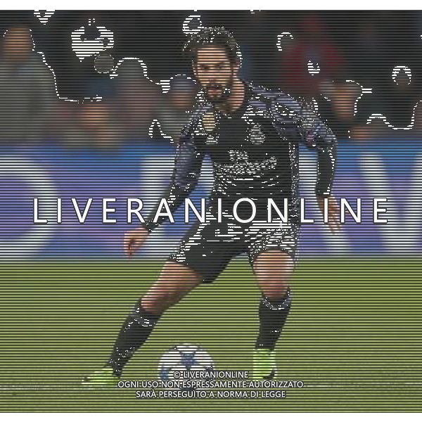 NAPOLI - REAL MADRID CHAMPIONS LEAGUE 07 MARZO 2017 NELLA FOTO ISCO © MOSCA/ AGENZIA ALDO LIVERANI SAS