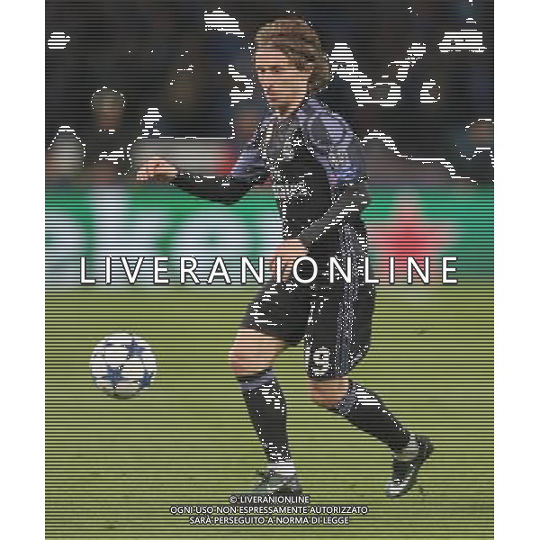 NAPOLI - REAL MADRID CHAMPIONS LEAGUE 07 MARZO 2017 NELLA FOTO LUKA MODRIC © MOSCA/ AGENZIA ALDO LIVERANI SAS