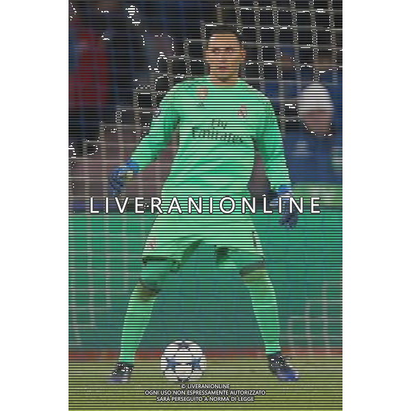 NAPOLI - REAL MADRID CHAMPIONS LEAGUE 07 MARZO 2017 NELLA FOTO KEYLOR NAVAS © MOSCA/ AGENZIA ALDO LIVERANI SAS