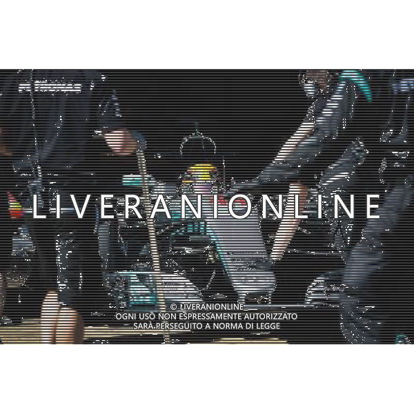 Lewis Hamilton (GBR) Mercedes AMG F1 W08. 09.03.2017. Formula One Testing, Day Three, Barcelona, Spain. Thursday. - www.xpbimages.com, EMail: requests@xpbimages.com - copy of publication required for printed pictures. Every used picture is fee-liable. Â© Copyright: Bearne / XPB Images/ONLY ITALY/ Agenzia Aldo Liverani s.a.s.