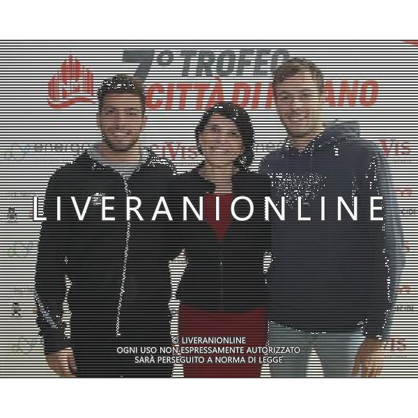 Milano, ( MI ) 09/03/2017 Conferenza stampa 7 âˆž Trofeo cittâ€¡ di Milano Nella foto: Gabriele Detti, Francesca Brianza e Gregorio Paltrinieri PH Lauro Montagnini *** Local Caption *** Francesca Brianza - Assessoreal Reddito di Autonomia e Inclusione sociale e al Post Expo/ Agenzia Aldo Liverani s.a.s.