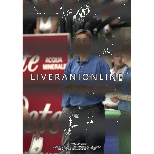 VILLORBA TREVISO 01-07-1998 AMICHEVOLE ITALIA JUGOSLAVIA NELLA FOTO BOGDAN TANJEVIC ALLENATORE ITALIA AG ALDO LIVERANI SAS