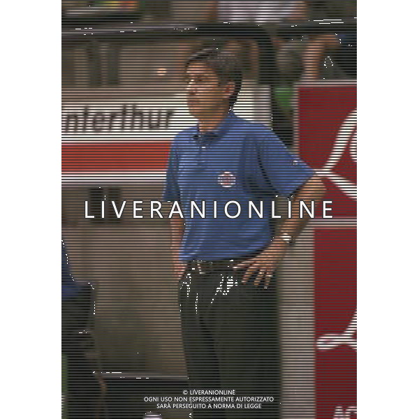 VILLORBA TREVISO 01-07-1998 AMICHEVOLE ITALIA JUGOSLAVIA NELLA FOTO BOGDAN TANJEVIC ALLENATORE ITALIA AG ALDO LIVERANI SAS