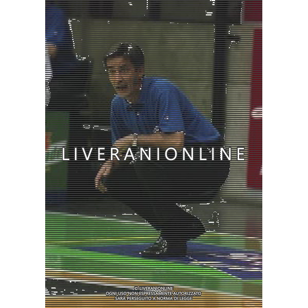 VILLORBA TREVISO 01-07-1998 AMICHEVOLE ITALIA JUGOSLAVIA NELLA FOTO BOGDAN TANJEVIC ALLENATORE ITALIA AG ALDO LIVERANI SAS