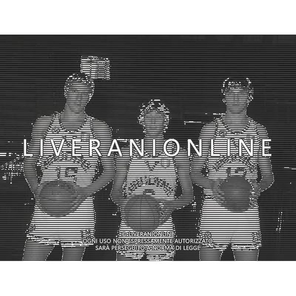 SINUDYNE BASKET 1980-1981 NELLA FOTO MARCO BONAMICO-FRANCESCO CANTAMESSI-PIETRO GENERALI AG ALDO LIVERANI SAS