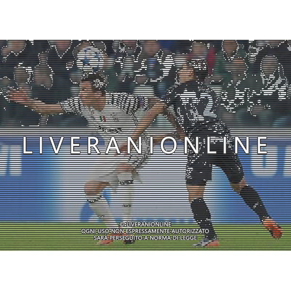 UEFA Champions League 2016/2017 Ottavi di Finale Ritorno Torino - 14.03.2017 Juventus-Porto Nella Foto:mandzukic maxi pereira /Ph.Vitez-Ag. Aldo Liverani