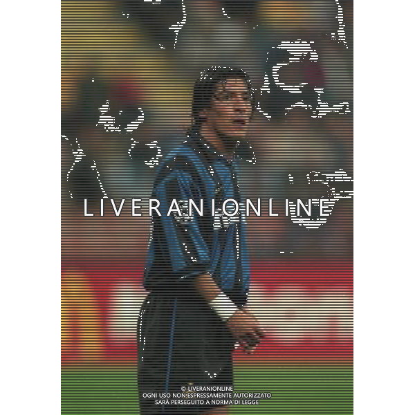 30-09-1998 MILANO- CHAMPIONS LEAGUE INTER STURM GRAZ NELLA FOTO IVAN ZAMORANO AG ALDO LIVERANI SAS
