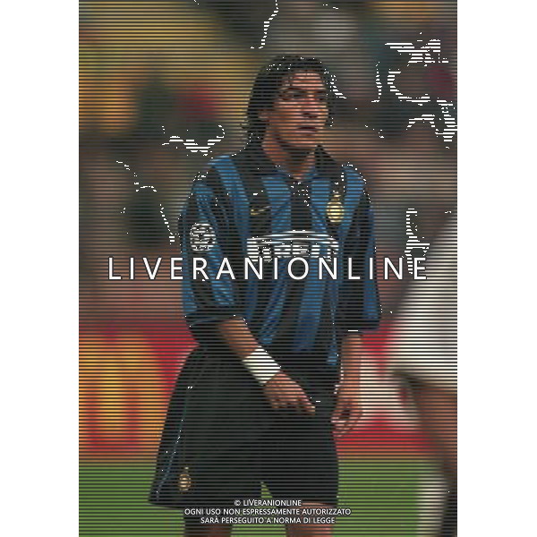 30-09-1998 MILANO- CHAMPIONS LEAGUE INTER STURM GRAZ NELLA FOTO IVAN ZAMORANO AG ALDO LIVERANI SAS